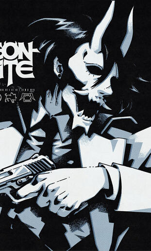 promo art for Neon White